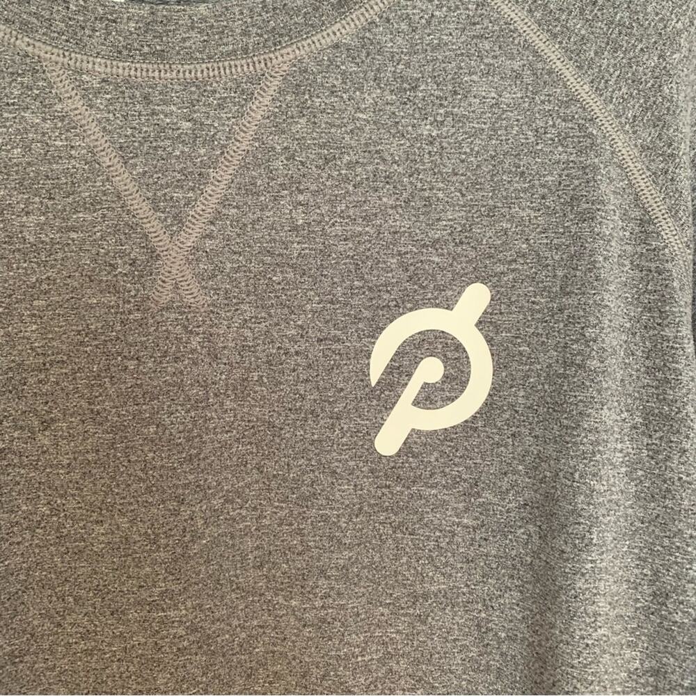 Peloton Men's Grey Dreamblend Crewneck L/S Pullover X Large NWOT - Picture 3 of 7